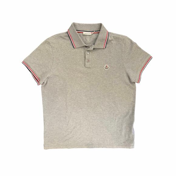 Moncler Other - Moncler Gray Polo Shirt (Tagged L) Fits Like S/M